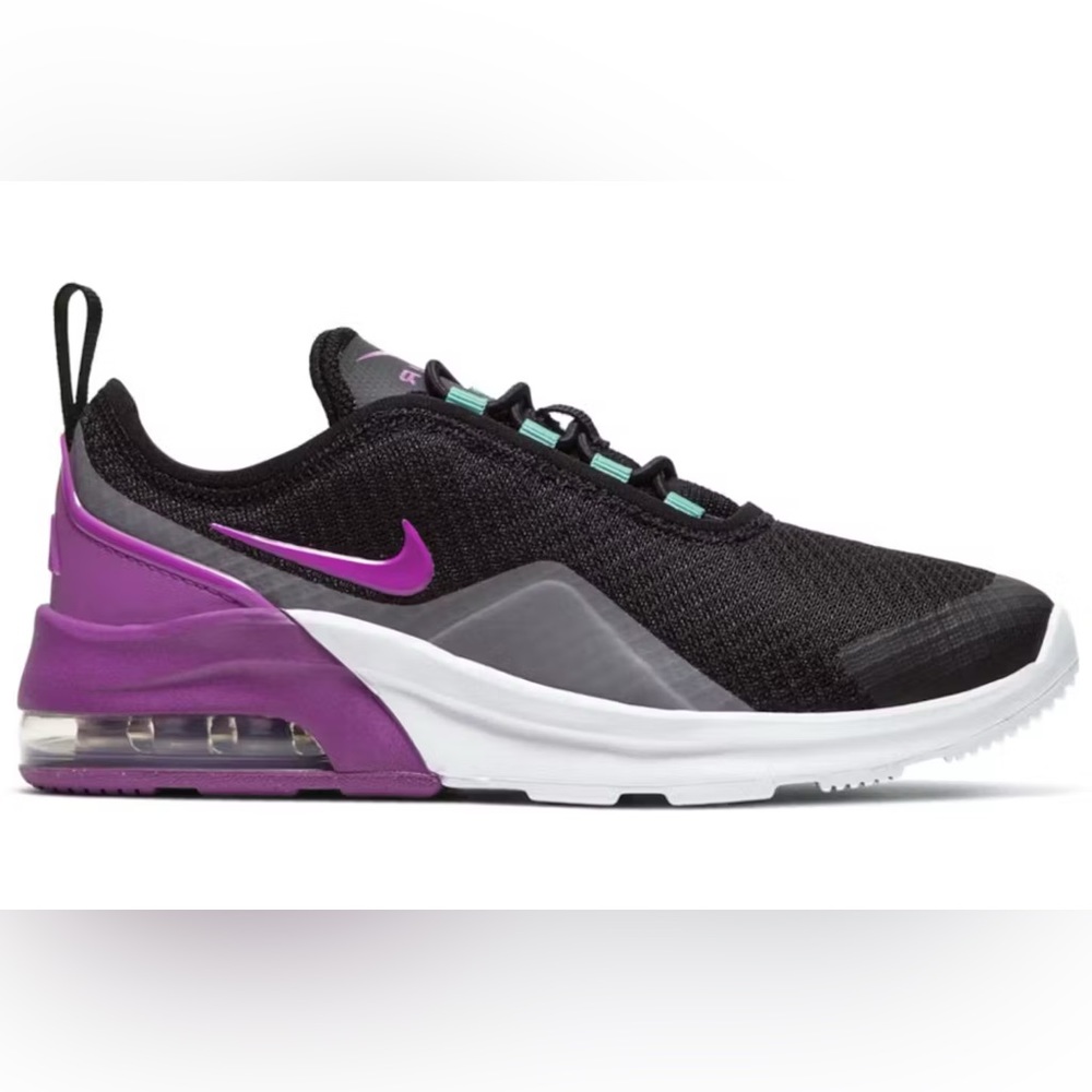 Nike Air Max Motion 2 Black Hyper Violet Youth 5.5
